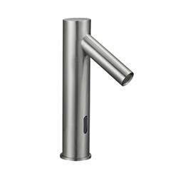 Commercial Automatic Electronic Hands Free Brushed Nickel Faucet 	